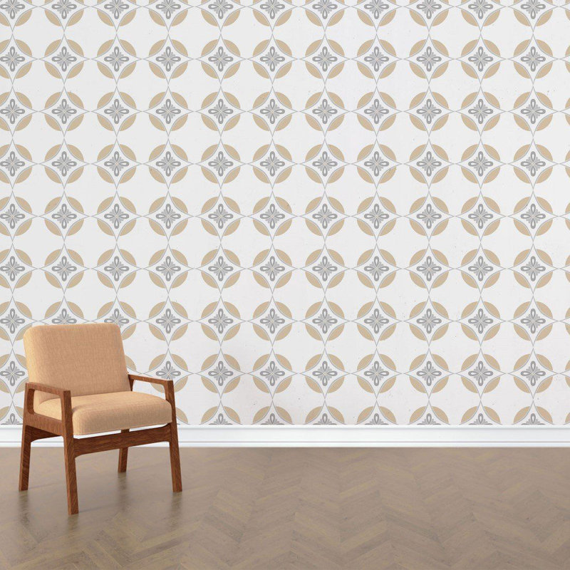 Abstract Geometric Peel & Stick Wallpaper N015183