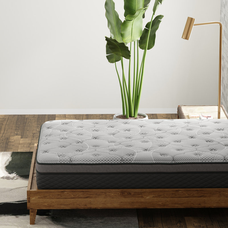 Matelas double 12 po - Ressort et mousse pour une expérience de sommeil supérieure Combinaison de tissu tricoté, Full