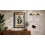 Study in Green Botanical - Framed Print-771332746-771332743