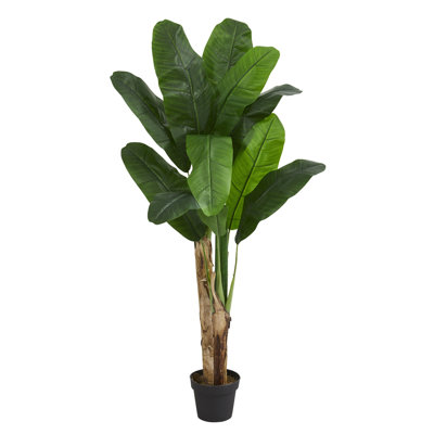 Double Stalk Banana Artificial Tree
