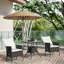 Ensemble bistro 3 pièces pour patio inclinable