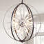 Lustre sphérique Spoutnik 12 lumières D27 "avec douilles E12 et chaîne de suspension réglable-793910931