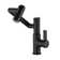 Bathroom sink mixer with spray function and temperature display for non-slip switch and hot/cold and 360° swivel