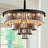 Claunch 12 - Light Crystal Dimmable Tiered Chandelier