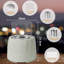 Mgo Ethanol Tabletop Fireplace with Flame Guard