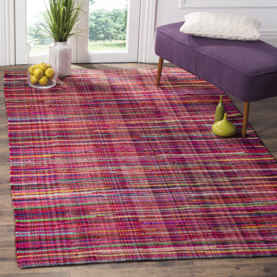 Nidhi Rag Rug Hand Woven Cotton Abstract Rug