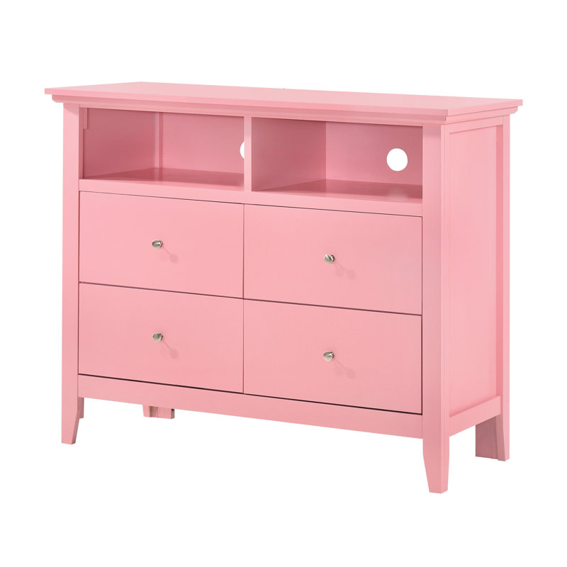 Commode média Hammond, rose