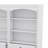 Bathroom Storage Cabinet With Four Doors Drawers Adjustable Shelf And Six Open Shelves