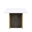Ensemble 2 pièces de meuble télé et table basse Modern Light Luxury-1634308266