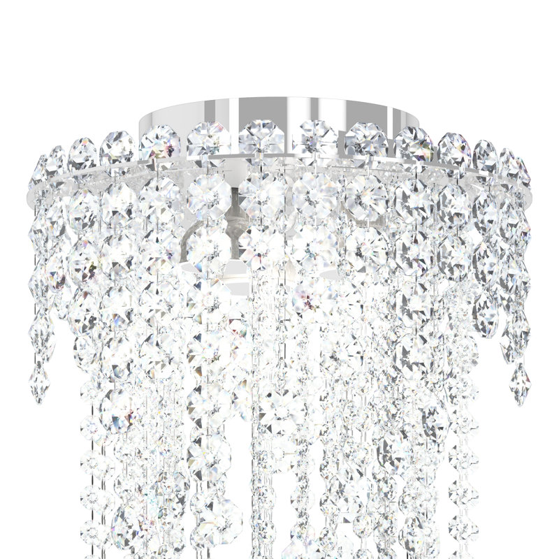 Chantant 3 - Light Flush Mount, Heritage Handcut