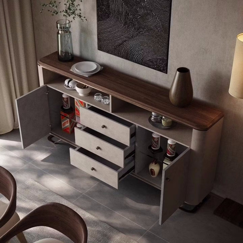 Buffet de cuisine multifonctionnel, H 37,4 po x l 62,99 po x P 13,78 po