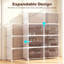 24 Pair Shoe Storage Cabinet