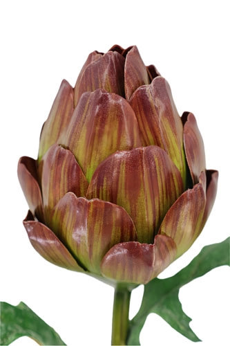 25" Artificial Purple Artichoke Stems