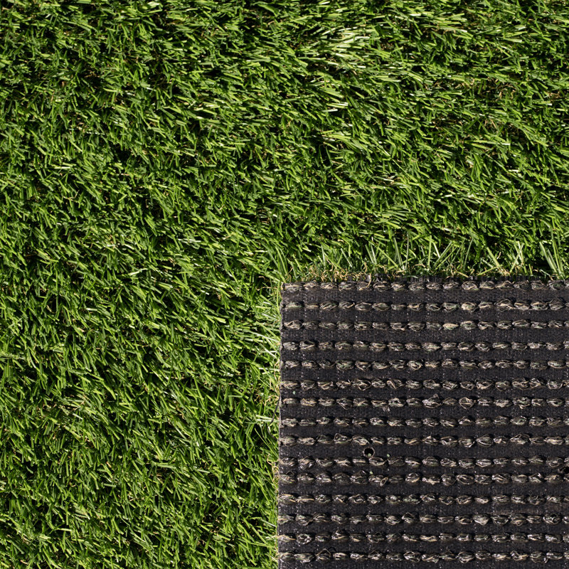Gazon artificiel vert / vert 7,5 pi x 10 pi Verdant Vista Lushscape, 1.26