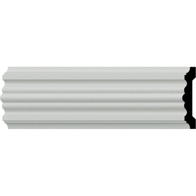 Cimaise victorienne H 4 po x l 94 1/2 po x P 2 7/8 po