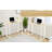 Folding Desk, Space Saving Computer Table Compact Writing Workstation Study Desk for Home Office Small Space, 31.5 Inches Foldable Table Simple Home Office Desk, Oak-2138817592