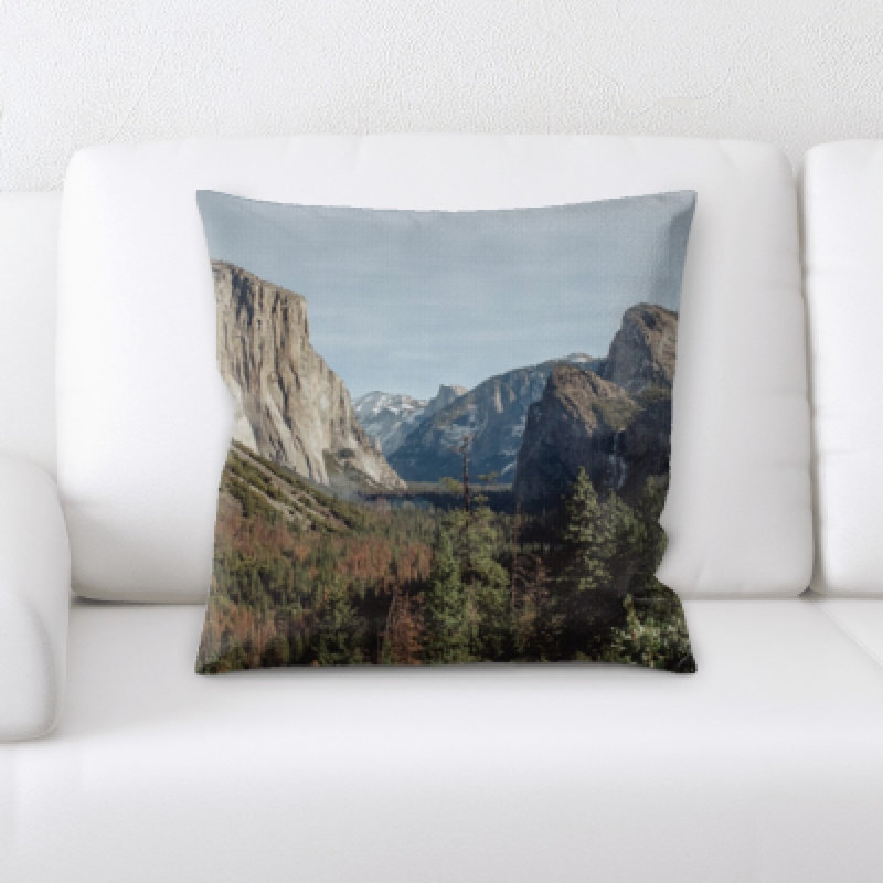 Microsuede Throw Pillow