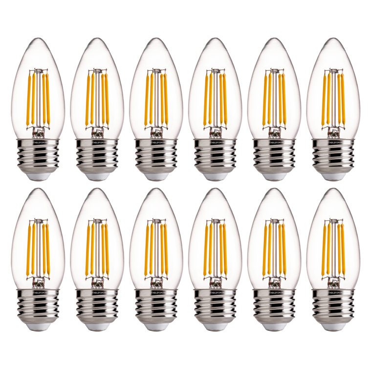 B11E26 60 Watt Equivalent B11 E26/Medium (Standard) Dimmable 2700K LED Bulb
