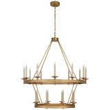 Chapman & Myers Launceton Two Tiered Chandelier