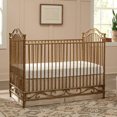 Camellia GREENGUARD Gold Certified 3 -in-1 Convertible Crib