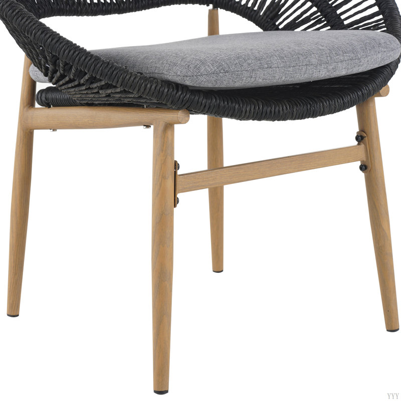 Chaise de salle à manger Cyril, Noir