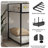 Ashton Metal Bunk Bed Metal with White Mesh Guard Rail-991018592
