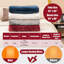 Couverture chauffante en fausse fourrure -143992863