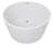 Mizu 52'' x 52'' Soaking Solid Surface Bathtub-50879108-88718015