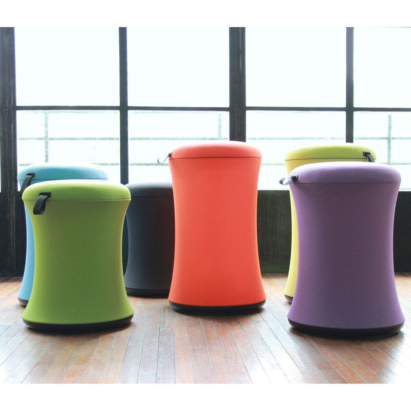 Aard Adjustable Height Active Stool, Green