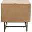 55cm W Solid Wood Bedside Table