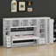 Lit escamotable mural avec garde-robe, armoire et bureau Murphy-512993073