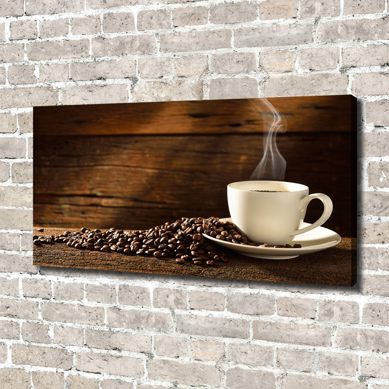 Cup Of Coffee - Print, Canvas, 70cm H x 140cm W x 2cm D