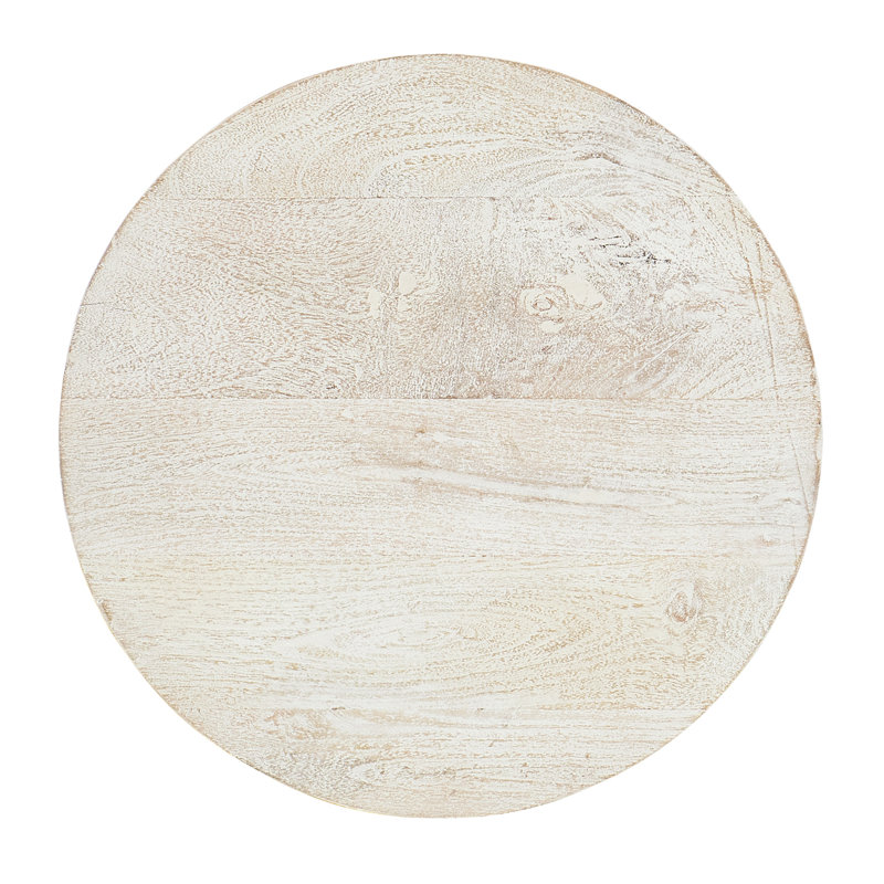 Commerce And Market Solid Wood End Table