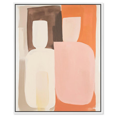 Tones of Restfulness II Canvas Modern Boho Abstract by Art Remedy