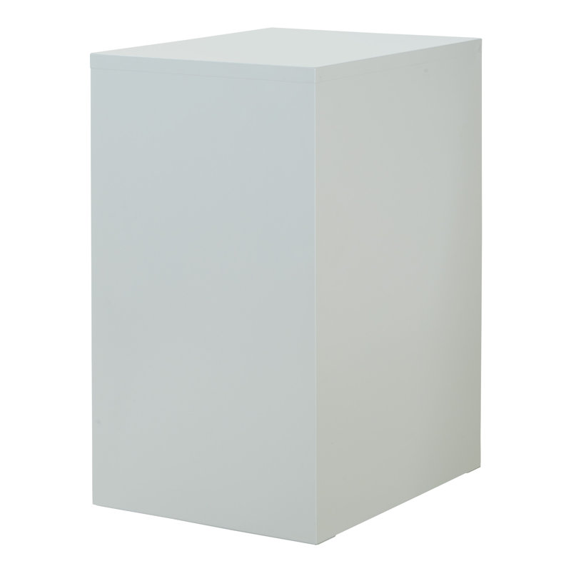 14.25'' Wide 2 -Drawer Steel File Cabinet, Grey