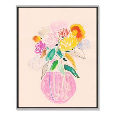Simple Floral Collection "Simple Floral I" Print by Bea Dina