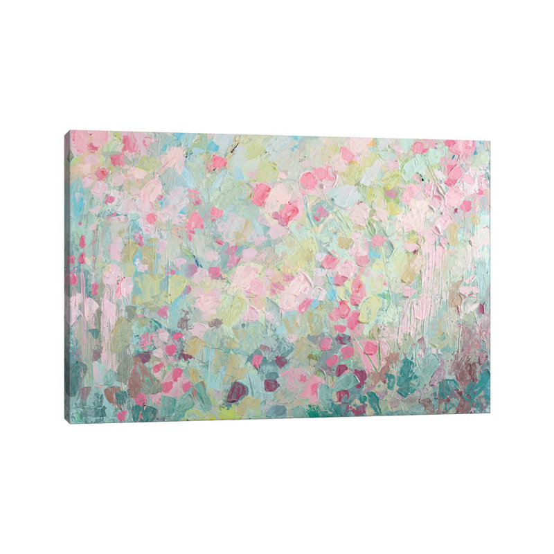 Dancing Sakura Tree- Gallery-Wrapped Canvas Giclée, 32" H x 48" W