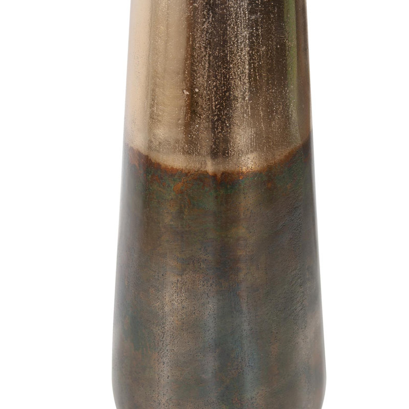 Golden Ore Torpedo Shape Vase