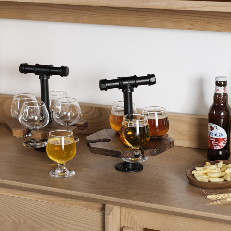 8 Piece 231ml Glass Snifter Set