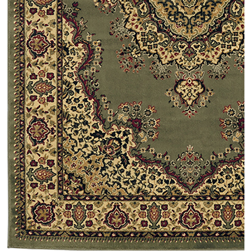 Northington Sage Traditional Oriental Area Rug, Rectangle 7'9" x 11'