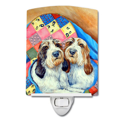 Petit Basset Griffon Vendeen Ceramic Night Light