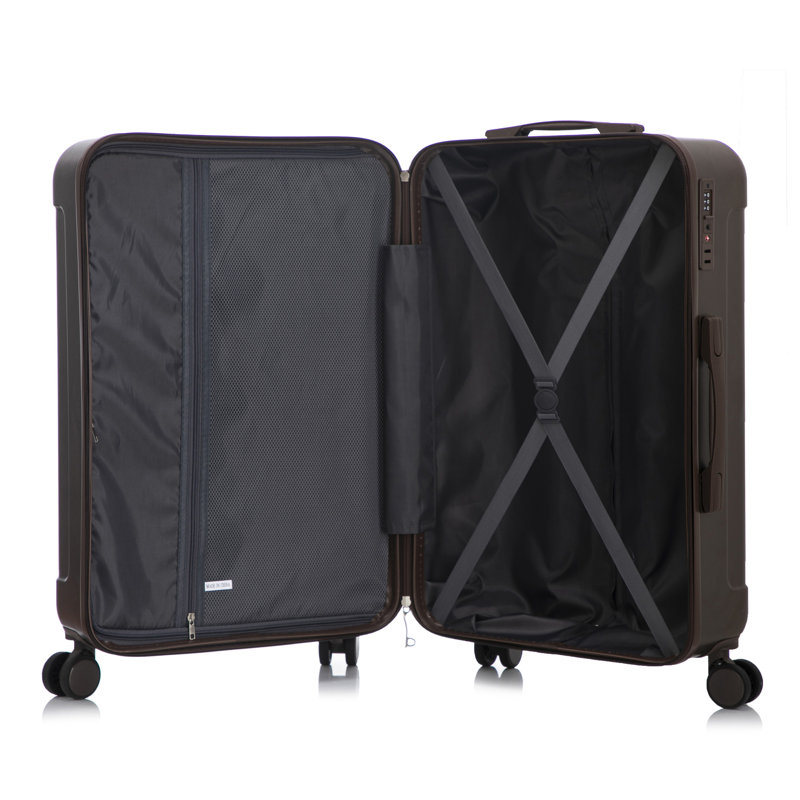 20 "/ 24" / 28 "3 pièces / ensemble en valise à roulettes ABS