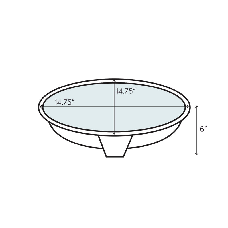 Lavabo de salle de bain circulaire encastré en métal, Laiton poli