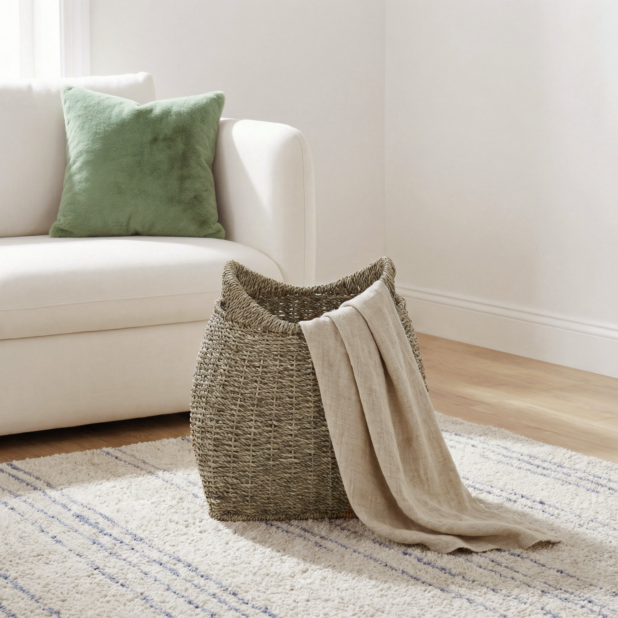 Devyani Decorative Basket 1, Beige