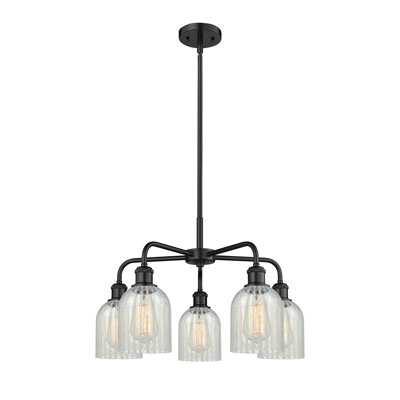 Lustre en forme de cloche à 5 lumières Matewan