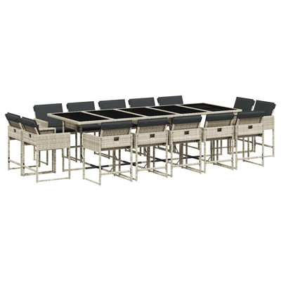 Patio Dining Set with Cushions included