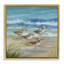 Cadre flottant Sandpiper Gathering View, design par Nan-393147527-393147522