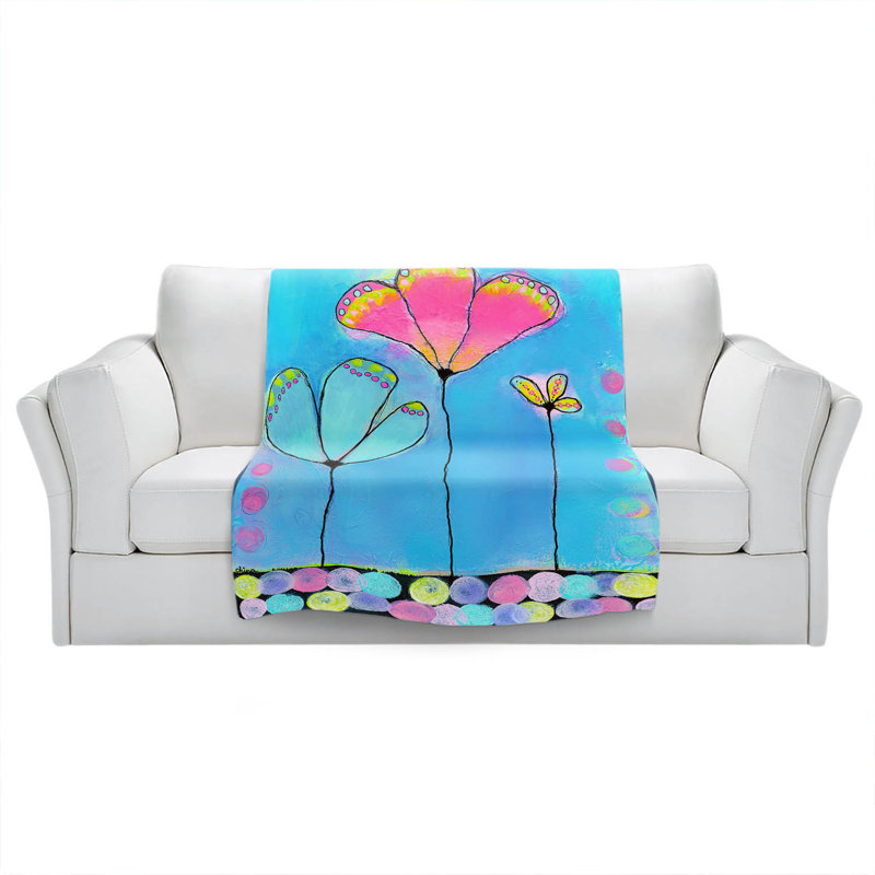 Hand Woven Throw Blanket, 68" x 80"