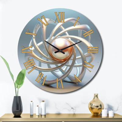 Metal Wall Clock