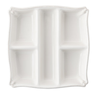 Berry & Thread Appetizer Platter - Whitewash